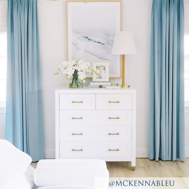 Essentials For Living Stella 5-Drawer High Chest Matte White