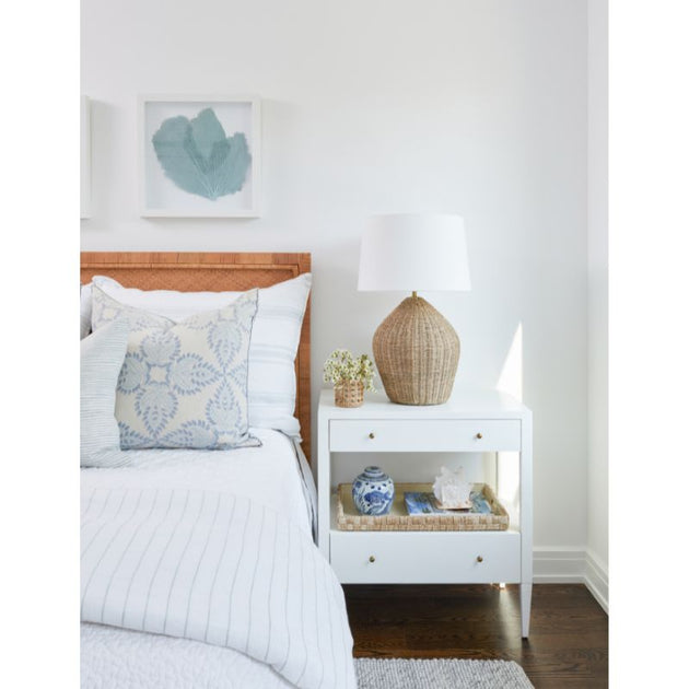 Fiji Bed - Natural Rattan & Raffia - Cailini Coastal