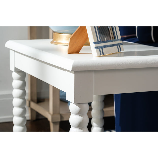 Normandy Spindle Side Table – Cailini Coastal