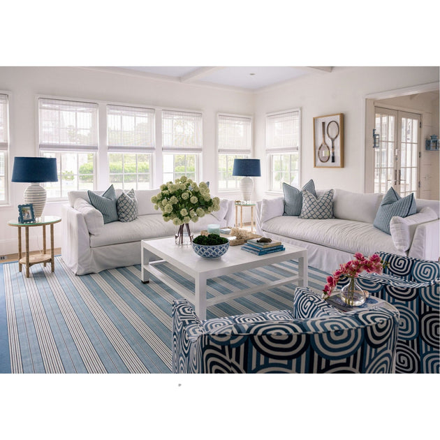 Crew Stripe Indoor/Outdoor Rug – Cailini Coastal