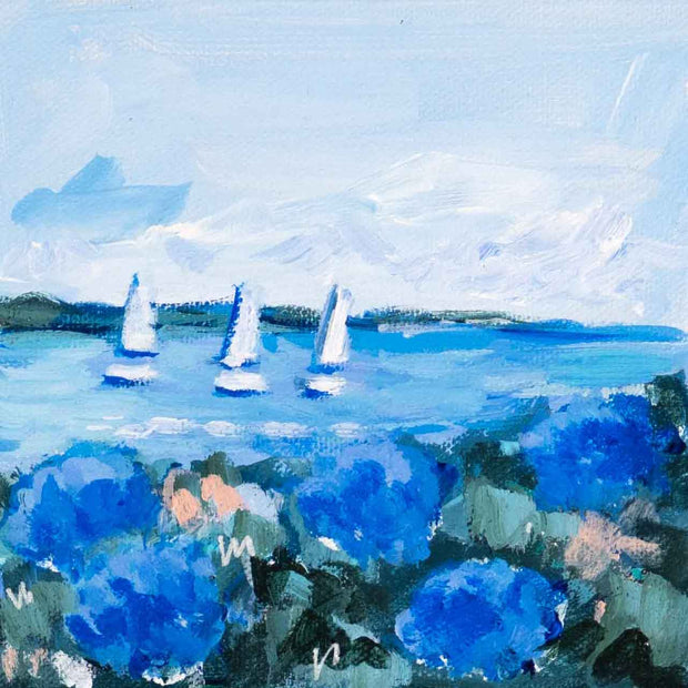 Blue Hydrangeas Summer III - Mini