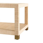 Amagansett Grasscloth Coffee Table - Natural