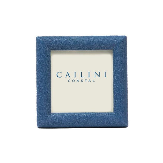 Capitola Faux Shagreen Photo Frame Cailini Coastal