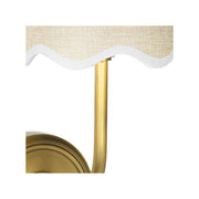Ariel Sconce in Polished Brass By Coastal Living