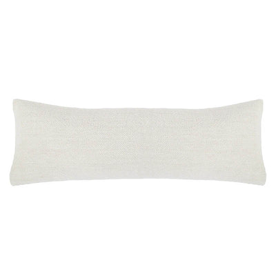 Turtle Bay Lumbar Pillow in Cream by Pom Pom at Home
