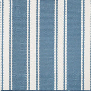 Sailor Stripe Indoor/ Outdoor Rug - French Blue