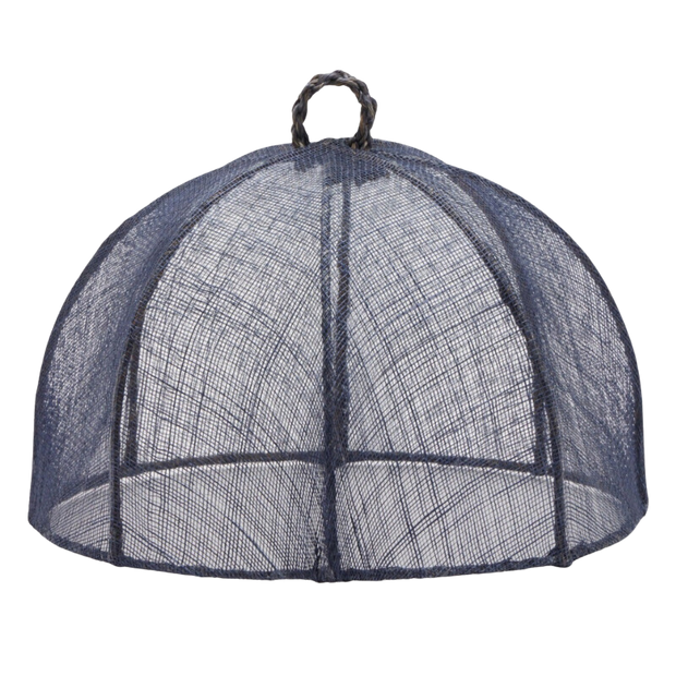Waterside Round Food Cover in Navy - Set of 2