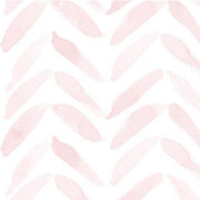 Parker Chevron Bermuda Pink Wallpaper