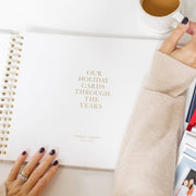 Holiday Card Book - Sage