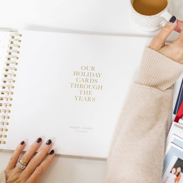 Holiday Card Book - Sage