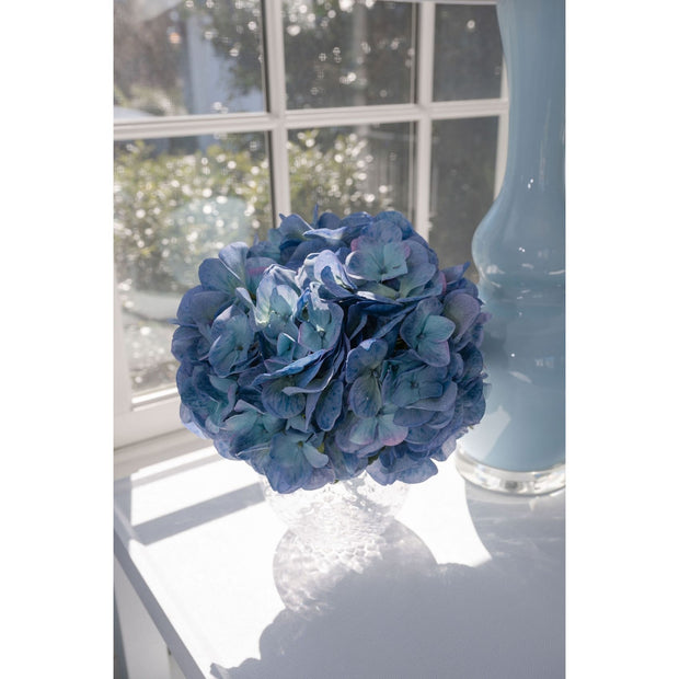 Faux Blue Hydrangea Bouquet