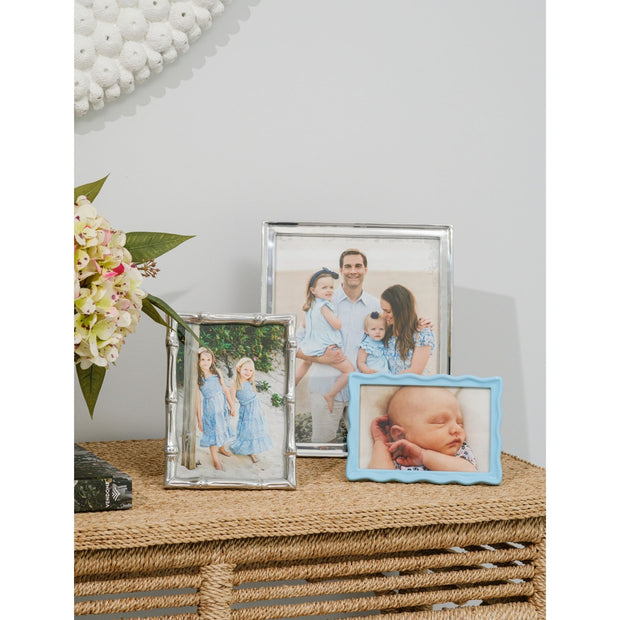 Wavy Photo Frame - Blue