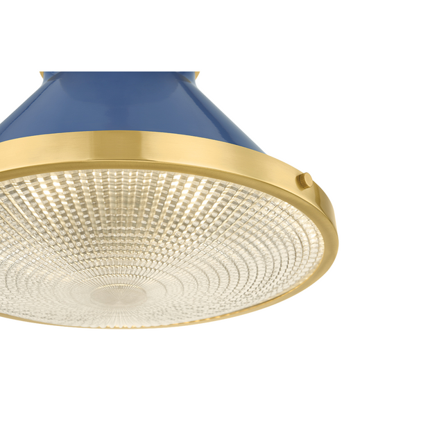 Highclere Flush Mount - Blue