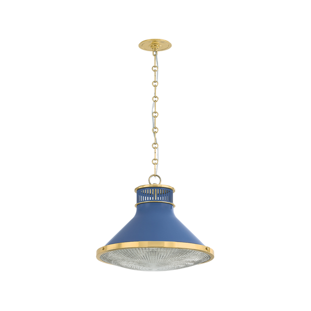 Highclere Pendant - Blue