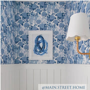 Endless Summer Hydrangea Paperweave Wallcovering Swatch