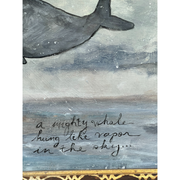 Mighty Whale Original Painting