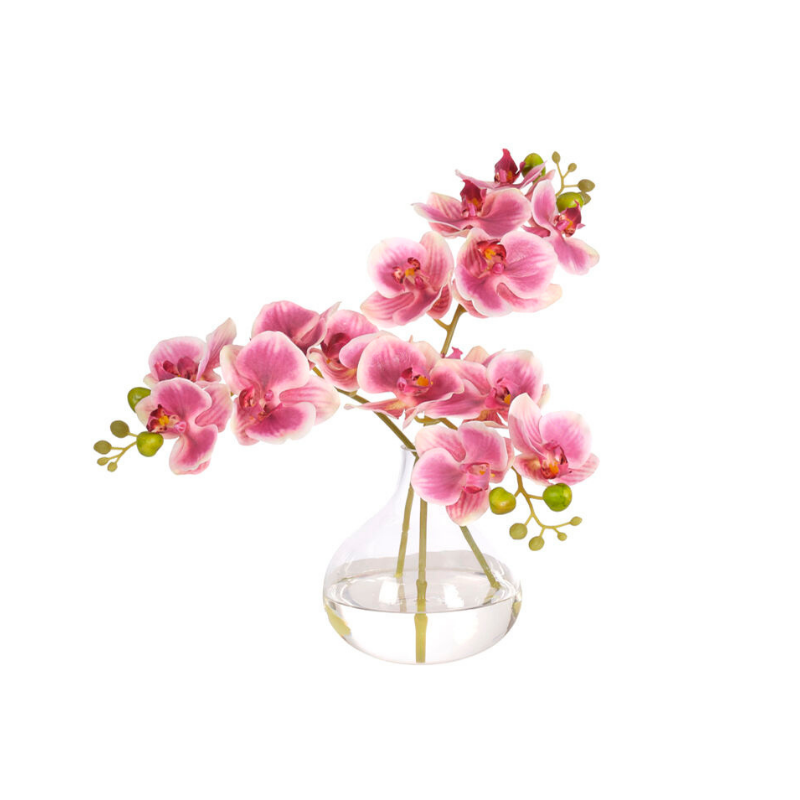 Pink Orchid Faux Arrangement