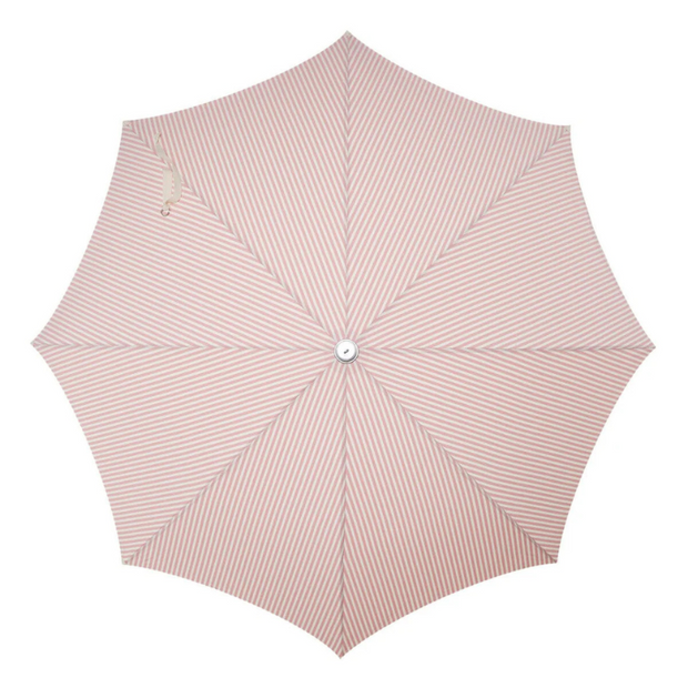 Beach Umbrella - Pink Stripe