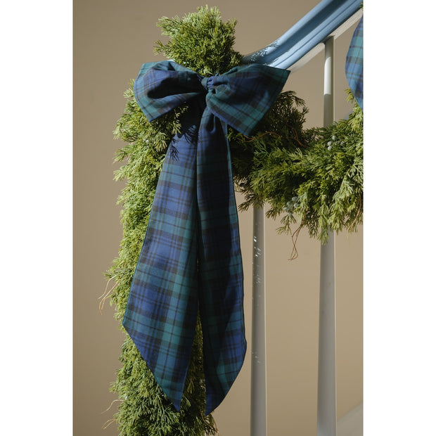 Tartan Oversized Bow