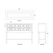 Deauville 7 Drawer Dresser