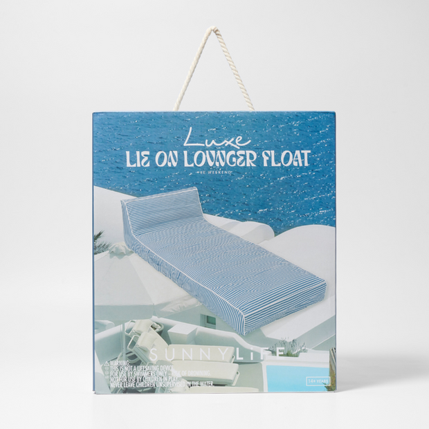 Stripe Lounger Float