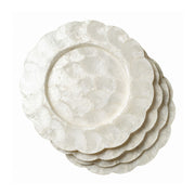 Capiz Scallop Chargers - Set of 4