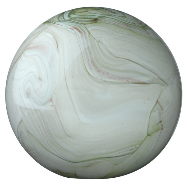 Cosmos Hand Blow Glass Orbs - Set of 2