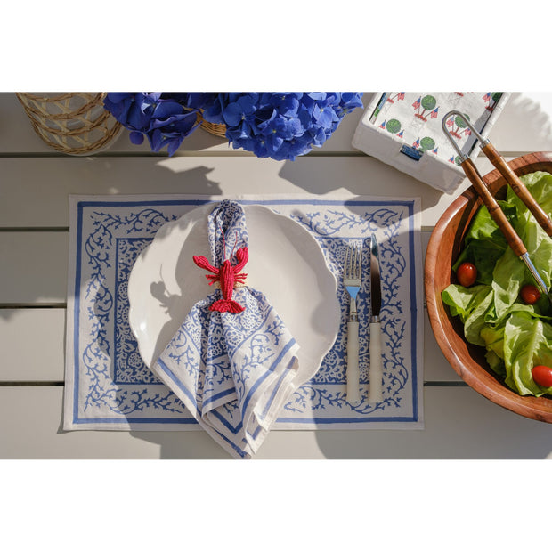 Woven Lobster Napkin Rings