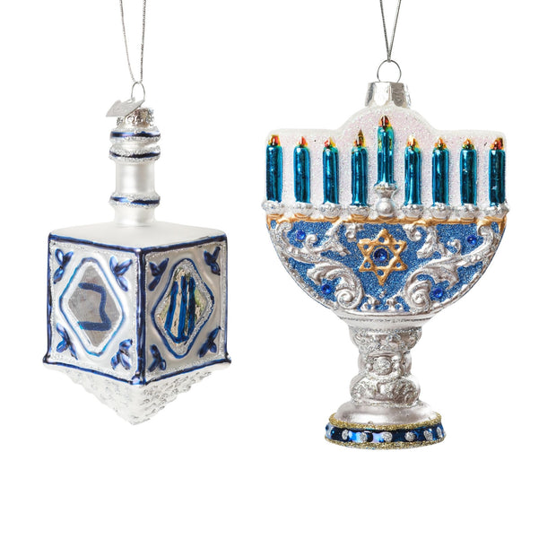 Hanukkah Lights Ornament