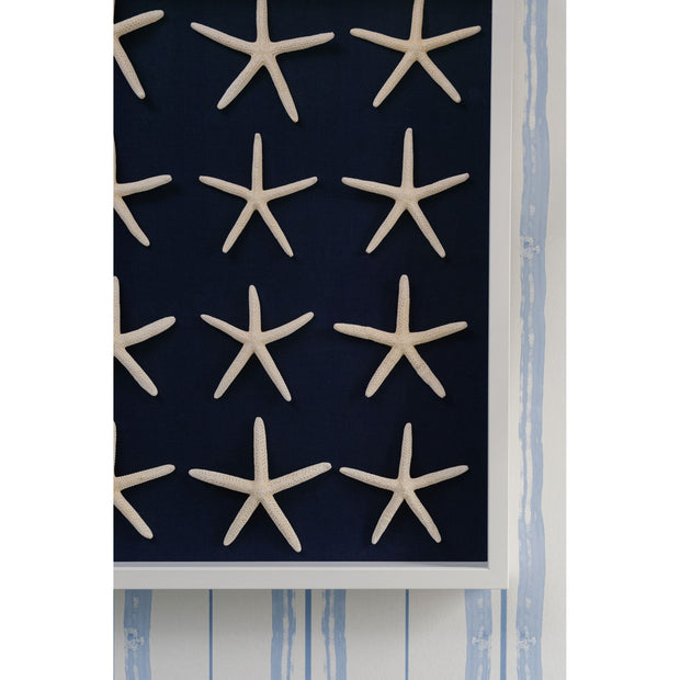 Starfish Framed Art - Navy