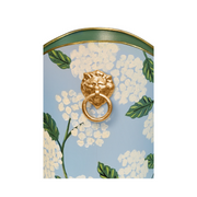 Hydrangea Waste Basket