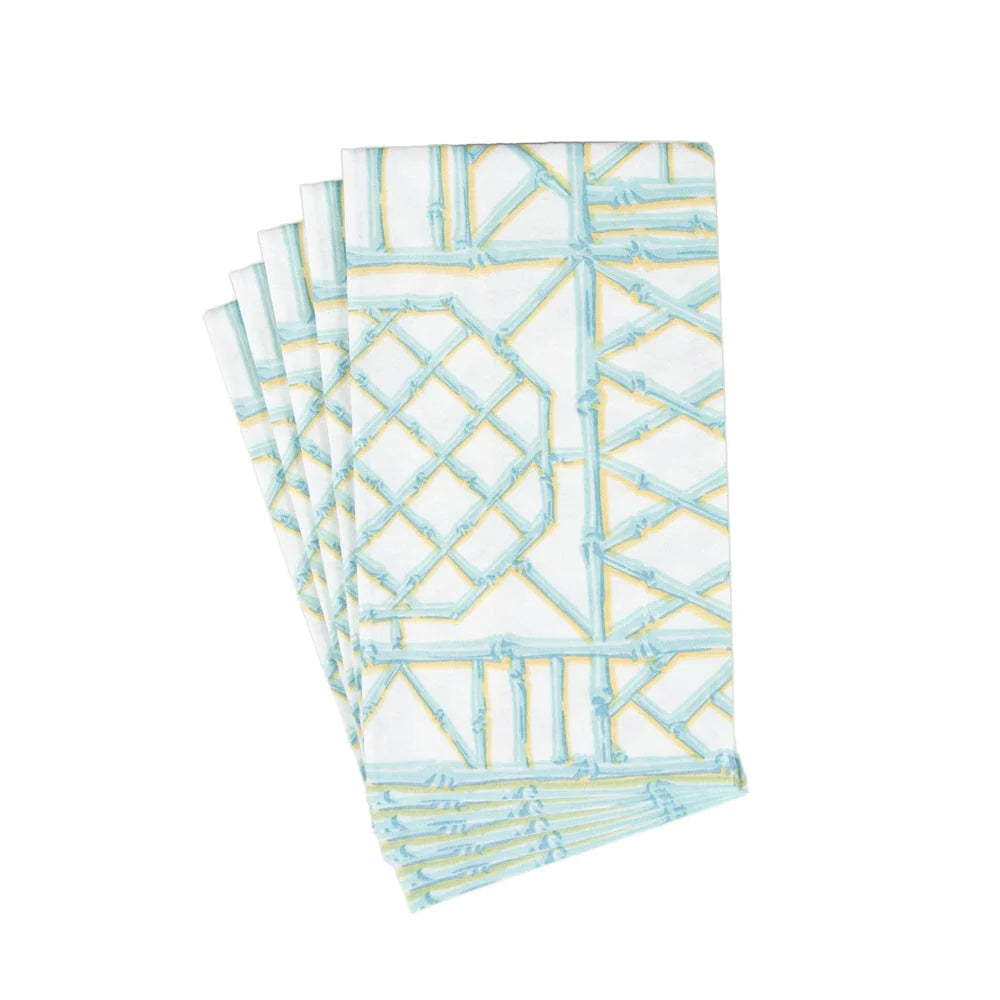 Bamboo Trellis Guest Towels - Set of 2