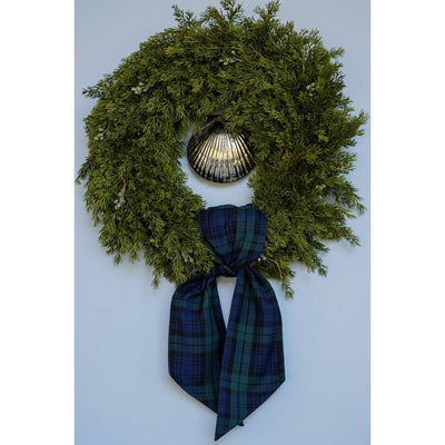 Tartan Wreath Sash