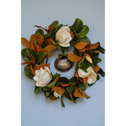 Magnolia Blossom Faux Wreath