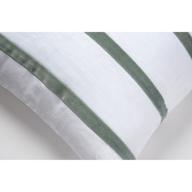 Leland Stripe Linen Pillow with Insert