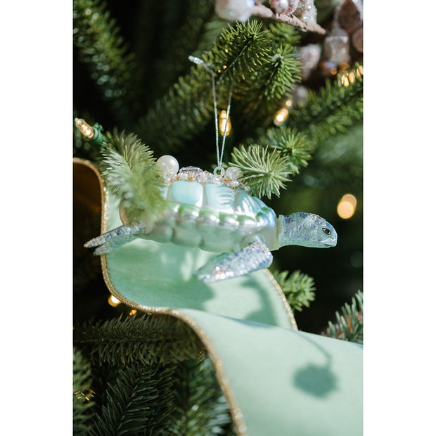 Jeweled Sea Turtle Ornament