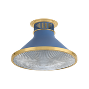 Highclere Flush Mount - Blue