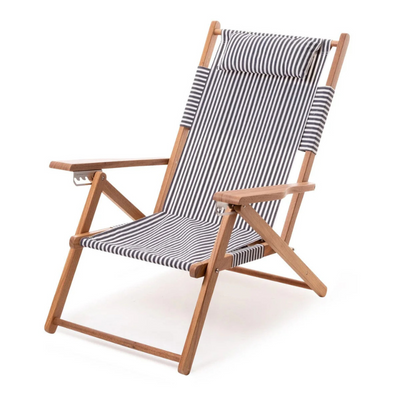 Tommy Beach Chair - Navy Stripe