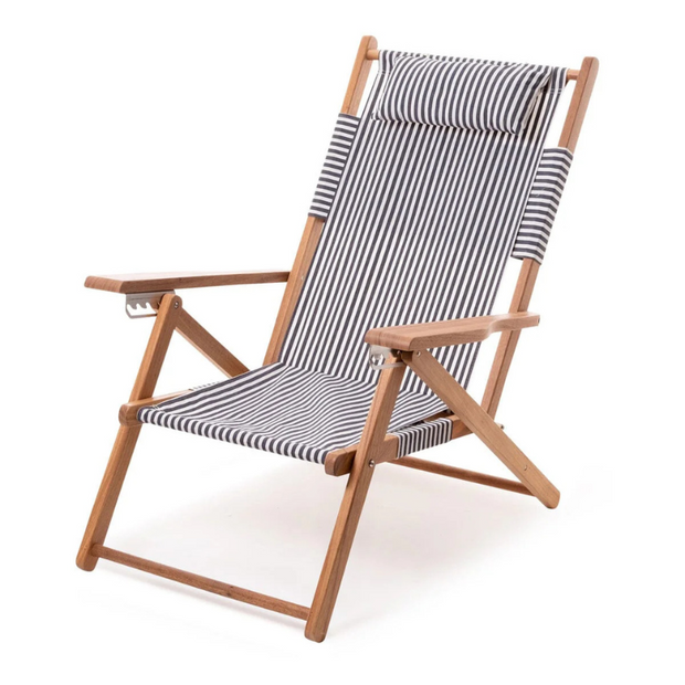 Tommy Beach Chair - Navy Stripe