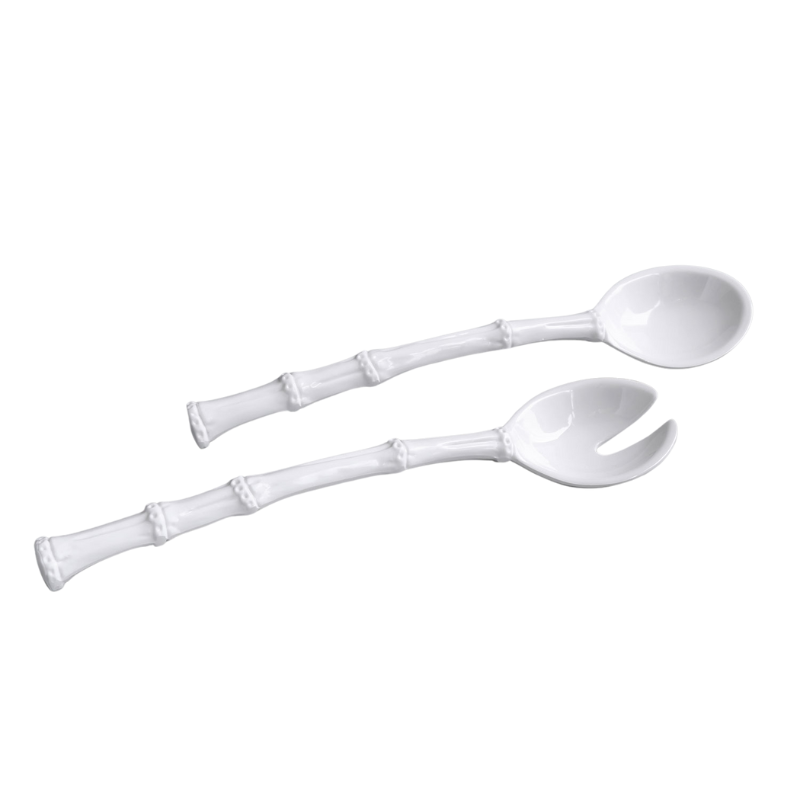Bamboo Melamine Serving Set