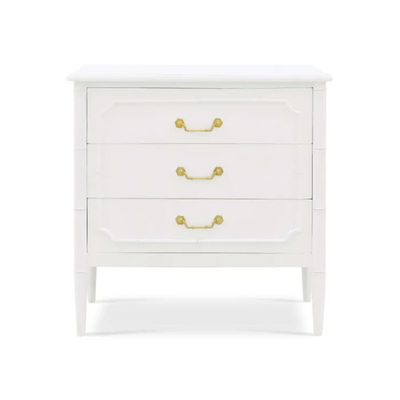 Monaco 3 Drawer Nightstand