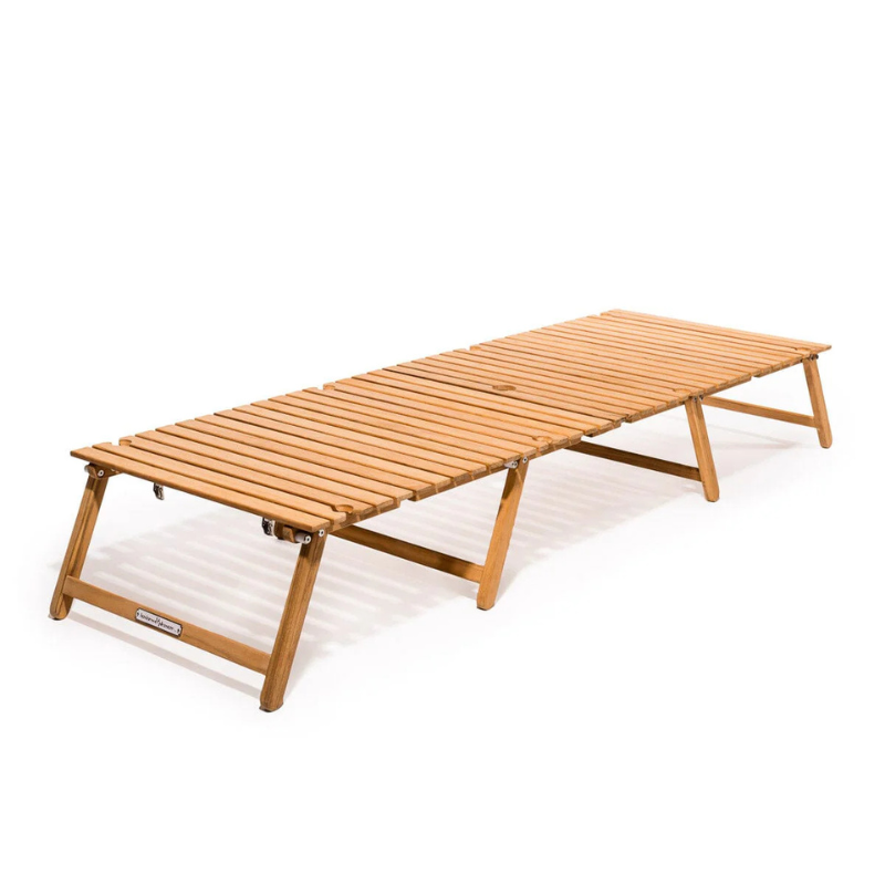 Folding Teak Picnic Table - Long