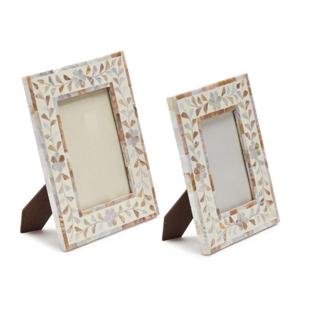 Del Mar Mother of Pearl Photo Frame