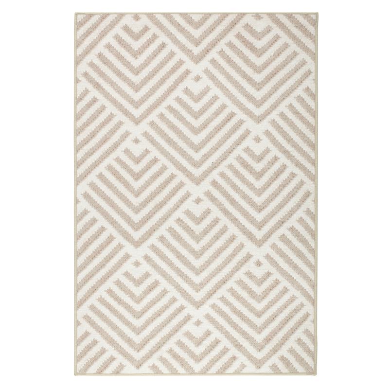 Santorini Natural Machine Washable Rug