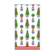 Christmas Topiaries Guest Towels