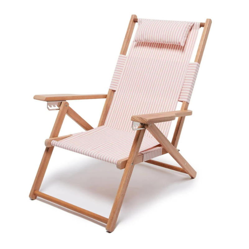 Tommy Beach Chair - Pink Stripe