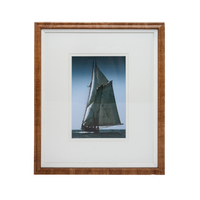 Vintage Sailboat Framed Art