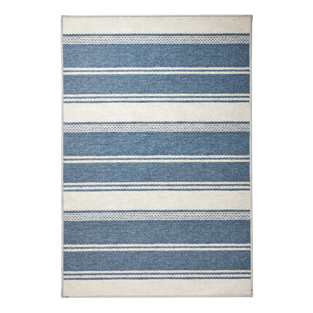 Sailor Stripe Machine Washable Rug