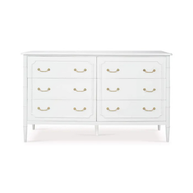 Monaco 6 Drawer Dresser