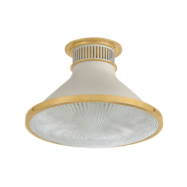 Highclere Flush Mount - Ivory